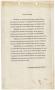 Legislative Document: [Proclamation by Allan Shivers, Governor of the State of Texas, of Le…