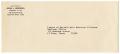 Thumbnail image of item number 1 in: '[Envelope from John J. Herrera to LULAC National Office]'.