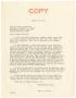 Primary view of [Letter from John J. Herrera to William D. Bonilla - 1965-03-10]