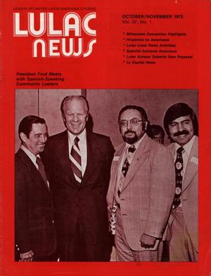 LULAC News, Volume 37, Number 1, October-November 1976