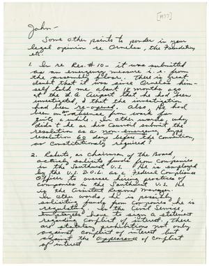 [Letter to John J. Herrera - 1977]