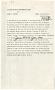 Primary view of [Draft of Formal Charges against Joseph R. Benites - 1976-10-09]