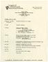 Thumbnail image of item number 1 in: '[Agenda of the LULAC National Executive Board Meeting, July 14, 1979]'.