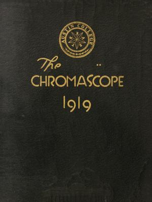 Primary view of object titled 'The Chromascope, Volume 19, 1919'.