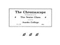 Thumbnail image of item number 4 in: 'The Chromascope, Volume 4, 1902'.