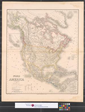 Primary view of object titled 'Nord America mit Westindien.'.