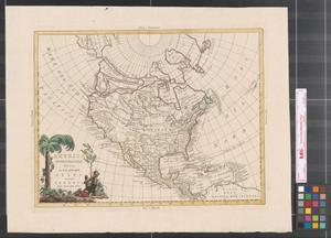 Primary view of object titled 'America settentrionale divisa ne' suoi principali stati.'.