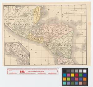 Primary view of object titled '[Map of Central America]'.