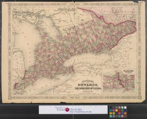 Johnson's Ontario, of the dominion of Canada.