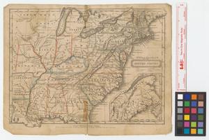 Primary view of object titled 'United States : engraved for Woodbridge's rudiments of geography.'.