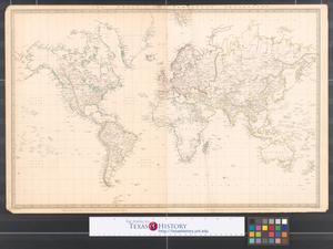Primary view of object titled 'The World on Mercator's Projection.'.