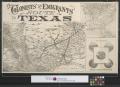 Thumbnail image of item number 1 in: 'Colonists' and emigrants' route to Texas.'.