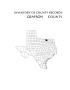 Book: Inventory of county records, Grayson County courthouse, Sherman, Texas