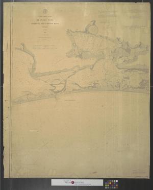 Primary view of object titled 'Coast chart no. 109 : Aransas Pass Aransas and Copano Bay, Texas.'.