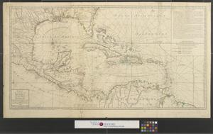 Primary view of Carte du golphe du Méxique et des isles Antilles, reduite de la grande carte angloise de Popple.