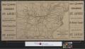 Thumbnail image of item number 1 in: 'Map of the great Air Line route : Ohio & Mississippi Railway and connections.'.