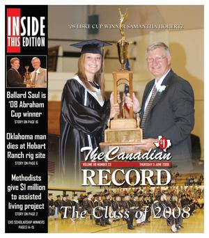 The Canadian Record (Canadian, Tex.), Vol. 118, No. 23, Ed. 1 Thursday, June 5, 2008