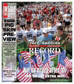 The Canadian Record (Canadian, Tex.), Vol. 118, No. 35, Ed. 1 Thursday, August 28, 2008