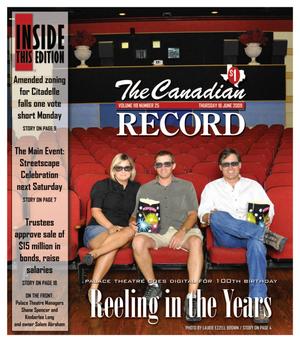 Primary view of object titled 'The Canadian Record (Canadian, Tex.), Vol. 119, No. 25, Ed. 1 Thursday, June 18, 2009'.