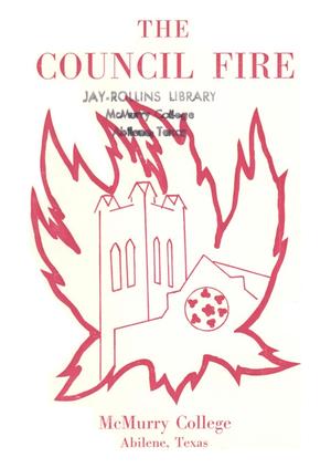 Council Fire, Handbook of McMurry College, [1964]