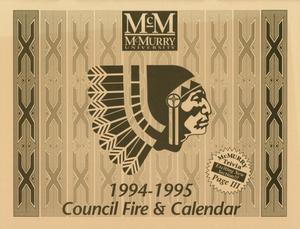 Council Fire, Handbook of McMurry University, 1994-1995