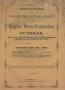 Thumbnail image of item number 1 in: 'Minutes of the Eighteenth Annual Session of the Baptist State Convention of Texas, 1865'.