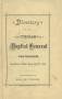 Thumbnail image of item number 1 in: 'Directory of the Texas Baptist General Convention, 1886'.