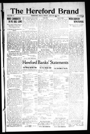 The Hereford Brand, Vol. 13, No. 51, Ed. 1 Friday, January 23, 1914