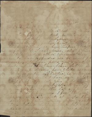 Letter to Cromwell Anson Jones, 20 December 1874