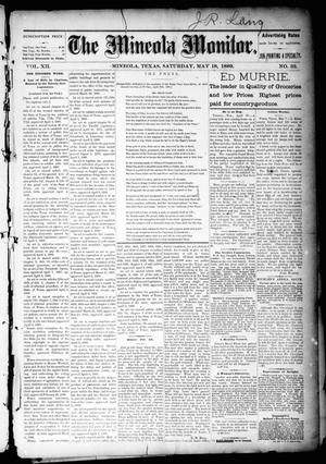 The Mineola Monitor (Mineola, Tex.), Vol. 12, No. 33, Ed. 1 Saturday, May 18, 1889