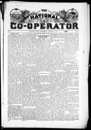 The National Co-Operator (Mineola, Tex.), Vol. 1, No. 51, Ed. 1 Wednesday, January 3, 1906