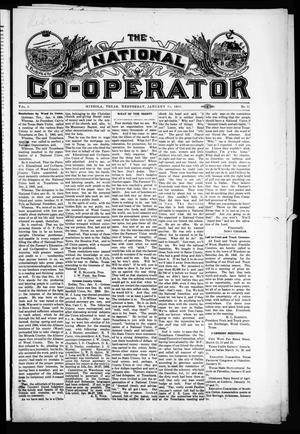 The National Co-Operator (Mineola, Tex.), Vol. 1, No. 52, Ed. 1 Wednesday, January 10, 1906