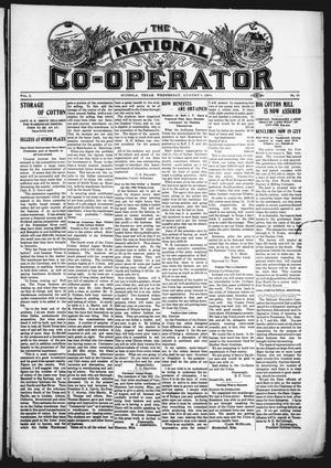 The National Co-Operator (Mineola, Tex.), Vol. 2, No. 31, Ed. 1 Wednesday, August 8, 1906