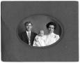Photograph: [Portrait of man, woman, and baby]
