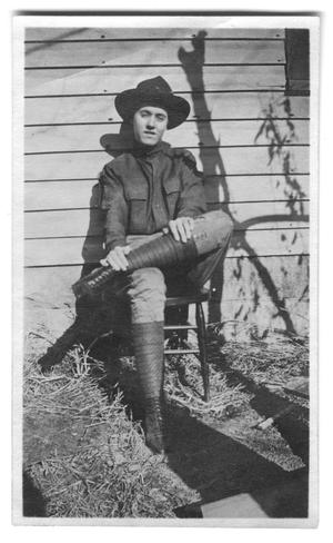 [Young man in World War I uniform]