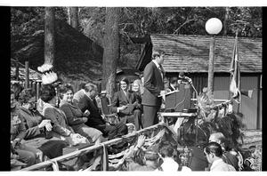 [Buddy Temple Gives Speech at Wilson's Governor Day]