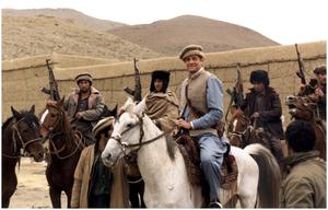 [Charles Wilson with Afghani Mujahideen]