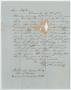 Primary view of [Letter from John Patterson Osterhout to Sarah Osterhout, December 21, 1851]