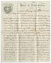 Primary view of [Letter from John Patterson Osterhout to Junia Roberts Osterhout, May 8, 1870]