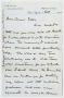 Letter: [Letter from E. B. Convers to Gertrude Osterhout, October 8, 1884]