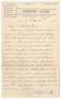 Primary view of [Letter from Silas O. Osterhout to John Patterson Osterhout, October 24, 1894]
