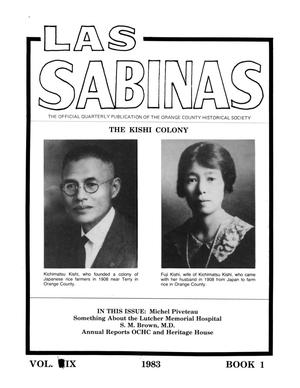 Las Sabinas, Volume 9, Number 1, January 1983