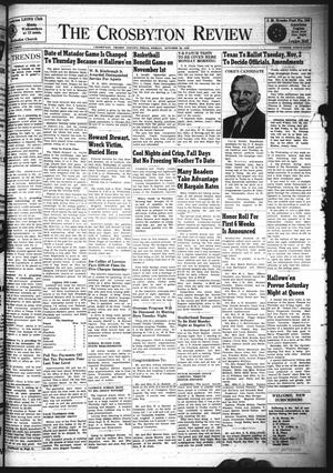 The Crosbyton Review. (Crosbyton, Tex.), Vol. 40, No. 44, Ed. 1 Friday, October 29, 1948