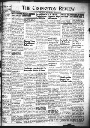 The Crosbyton Review. (Crosbyton, Tex.), Vol. 42, No. 31, Ed. 1 Thursday, August 3, 1950
