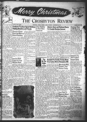 The Crosbyton Review. (Crosbyton, Tex.), Vol. 43, No. 52, Ed. 1 Thursday, December 27, 1951