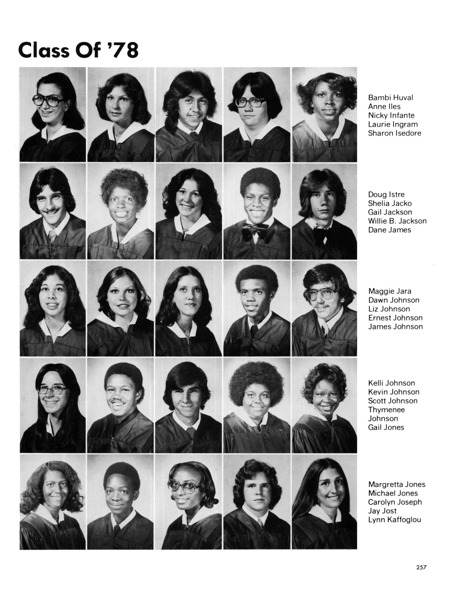 1978 high school yearbook