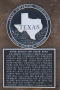 Photograph: [Texas Historical Commission Marker: Davis-Ansley Log Cabin Home]