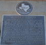 Photograph: [Texas Historical Commission Marker: Judge C. C. Binkley]