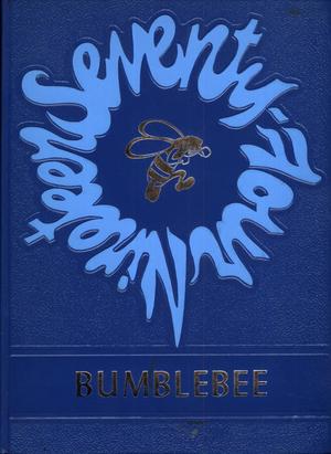 Primary view of object titled 'The Bumblebee, Yearbook of Lincoln High School, 1974'.