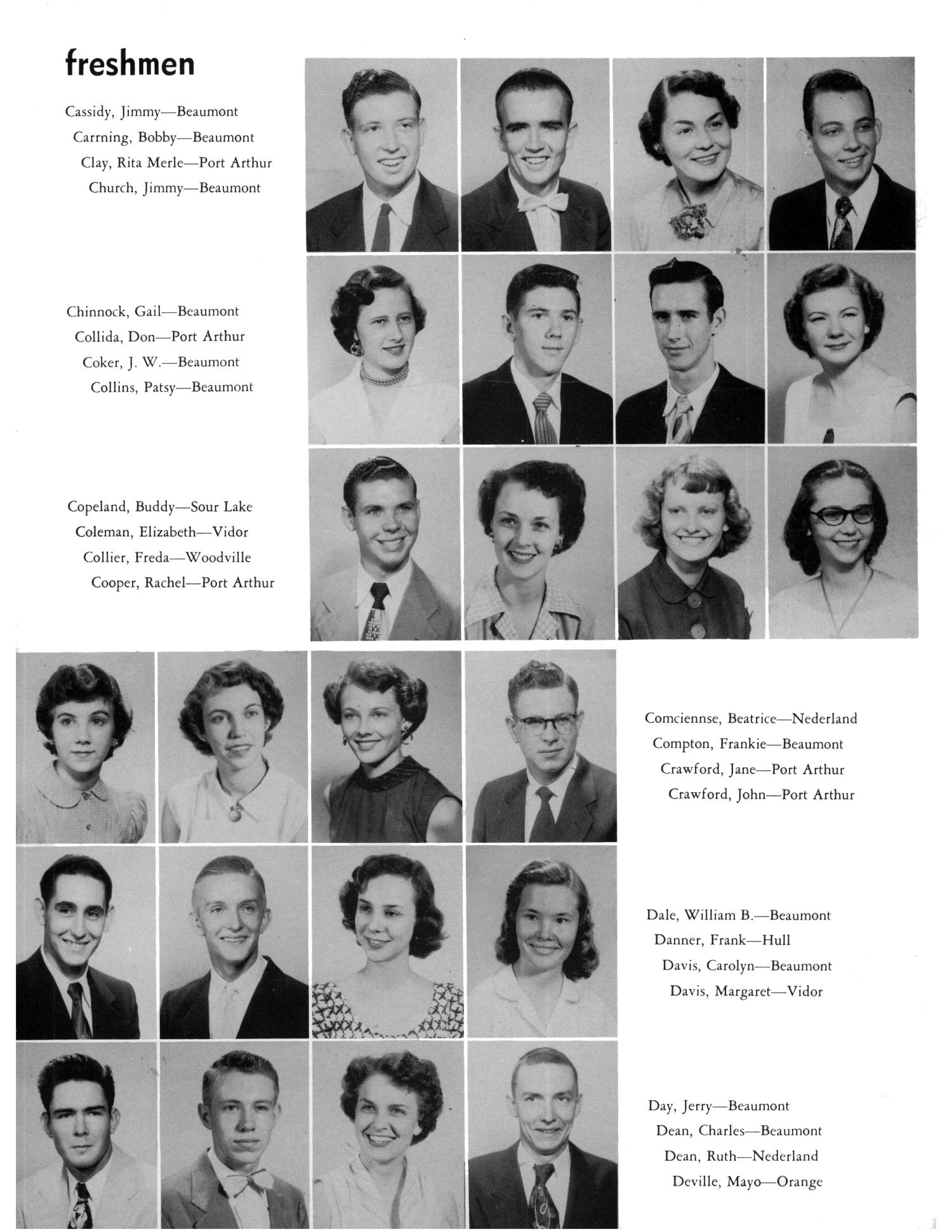 The Cardinal, Yearbook of Lamar State College of Technology, 1954
                                                
                                                    64
                                                